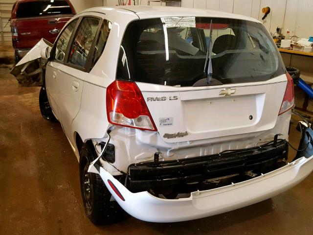 KL1TD66646B679615 - 2006 CHEVROLET AVEO BASE Ağ foto 3