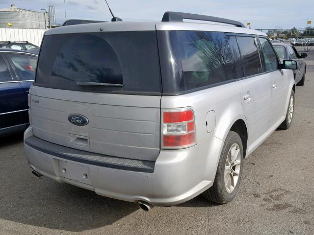 2FMGK5B88EBD37428 - 2014 FORD FLEX SE GRAY photo 4