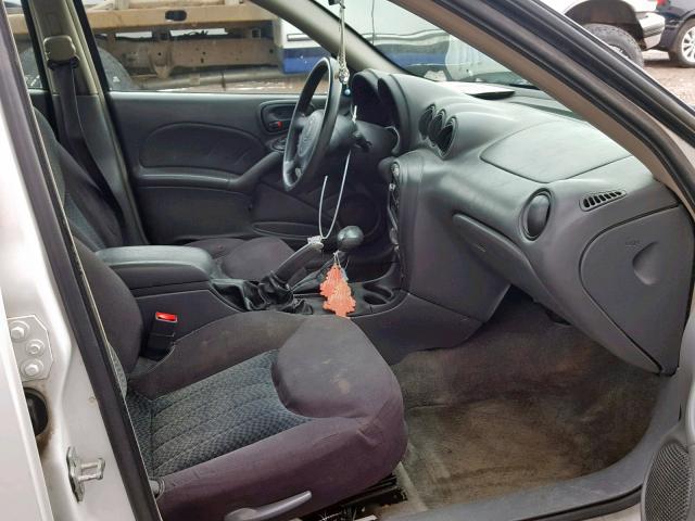 1G2NF52E74C243436 - 2004 PONTIAC GRAND AM S WHITE photo 5