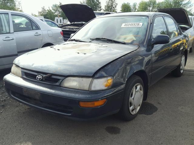 1NXBB02E4VZ509371 - 1997 TOYOTA COROLLA DX GREEN photo 2