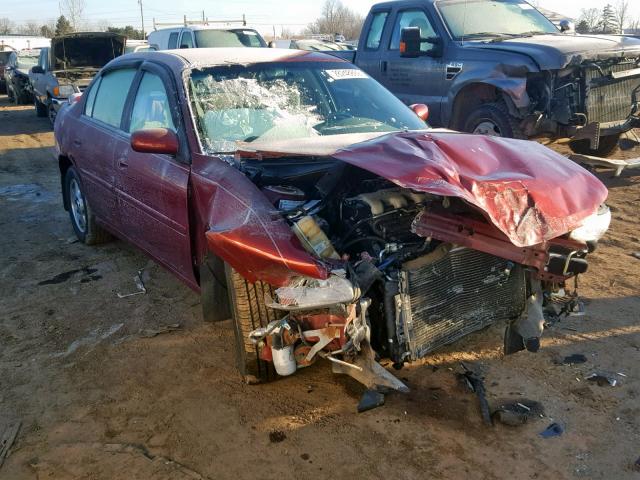 1G1NE52J63M671592 - 2003 CHEVROLET MALIBU LS MAROON photo 1