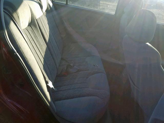 1G1NE52J63M671592 - 2003 CHEVROLET MALIBU LS MAROON photo 6