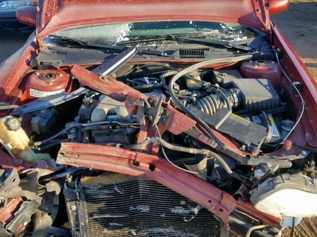 1G1NE52J63M671592 - 2003 CHEVROLET MALIBU LS MAROON photo 7