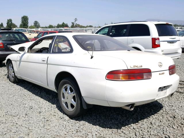 JT8JZ31C5S0020721 - 1995 LEXUS SC 300 WHITE photo 3