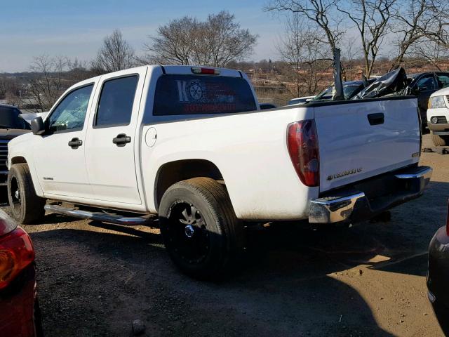 1GCCS138848209606 - 2004 CHEVROLET COLORADO WHITE photo 3