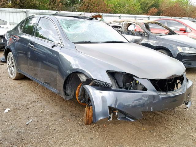 JTHBE262185019667 - 2008 LEXUS IS 350 GRAY photo 1