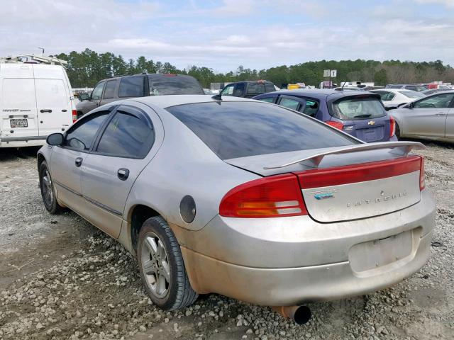 2B3AD56M52H180947 - 2002 DODGE INTREPID E SILVER photo 3