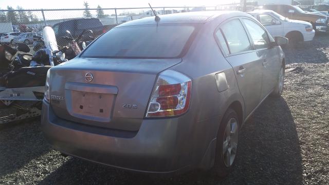 3N1AB61E27L724364 - 2007 NISSAN SENTRA 2.0 GRAY photo 4