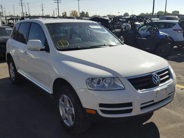 WVGZG77L45D081723 - 2005 VOLKSWAGEN TOUAREG 3. WHITE photo 1