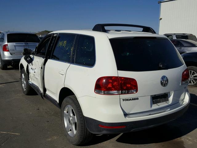 WVGZG77L45D081723 - 2005 VOLKSWAGEN TOUAREG 3. WHITE photo 3