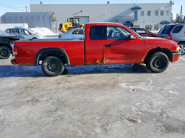 1B7GL32X12S636791 - 2002 DODGE DAKOTA SPO RED photo 9