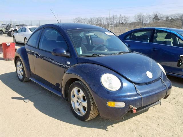 3VWCK21CX3M406118 - 2003 VOLKSWAGEN NEW BEETLE Blau Foto 1