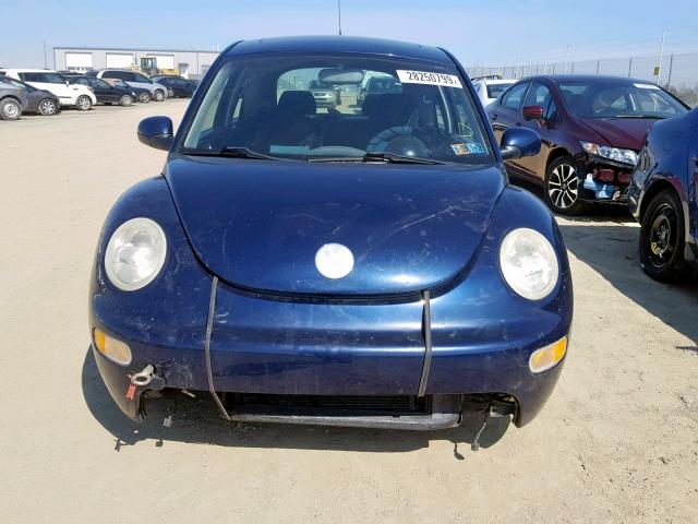 3VWCK21CX3M406118 - 2003 VOLKSWAGEN NEW BEETLE Blau Foto 9