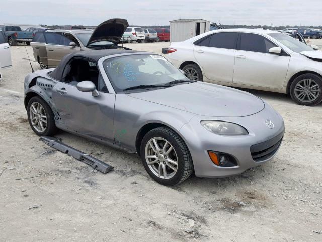 JM1NC2JF1C0225902 - 2012 MAZDA MX-5 MIATA SILVER photo 1