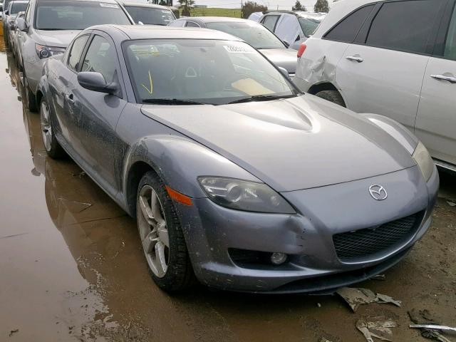 JM1FE173940102064 - 2004 MAZDA RX8 GRAY photo 1