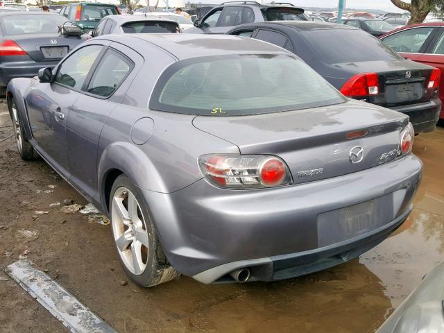 JM1FE173940102064 - 2004 MAZDA RX8 GRAY photo 3