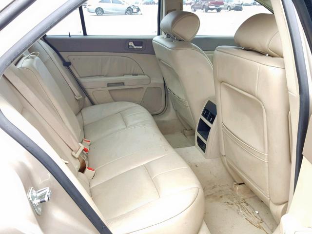 1G6DW677260172936 - 2006 CADILLAC STS TAN photo 6