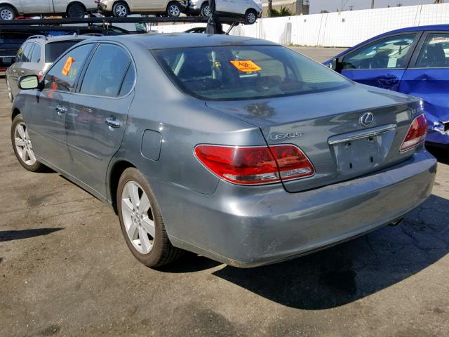 JTHBA30G465162664 - 2006 LEXUS ES 330 GRAY photo 3