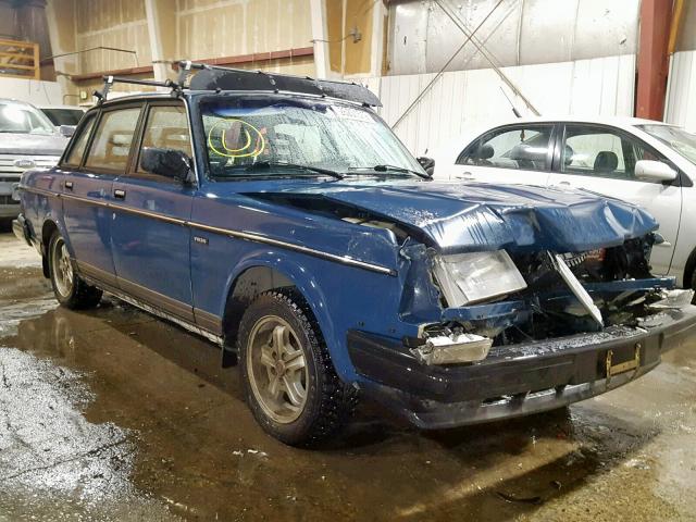 YV1AA8842M1446698 - 1991 VOLVO 240 BLUE photo 1