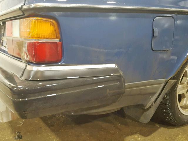 YV1AA8842M1446698 - 1991 VOLVO 240 BLUE photo 9