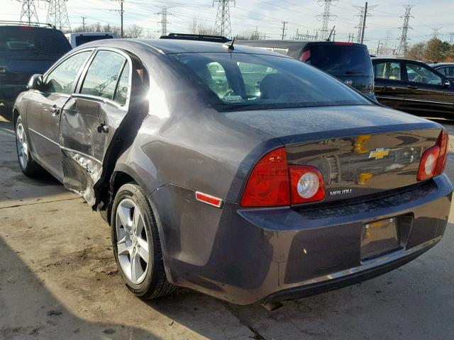 1G1ZB5E13BF276729 - 2011 CHEVROLET MALIBU LS GRAY photo 3