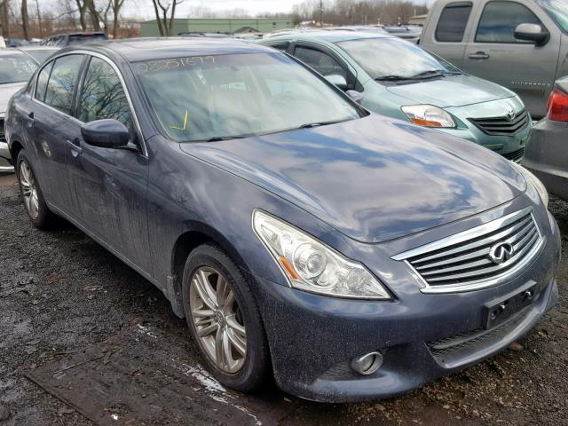 JN1CV6AR4AM250739 - 2010 INFINITI G37 BLACK photo 1