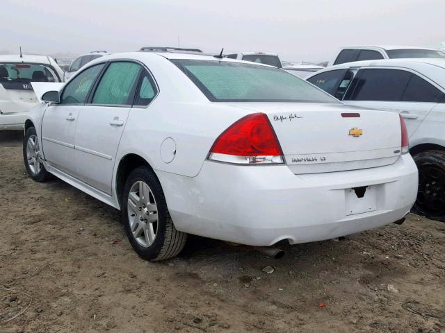 2G1WB5E38E1165951 - 2014 CHEVROLET IMPALA LIM WHITE photo 3