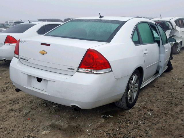 2G1WB5E38E1165951 - 2014 CHEVROLET IMPALA LIM WHITE photo 4