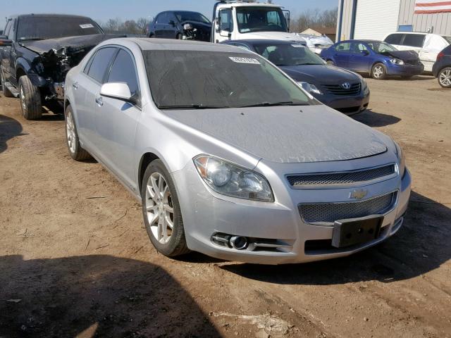 1G1ZE5EBXAF113607 - 2010 CHEVROLET MALIBU LTZ SILVER photo 1