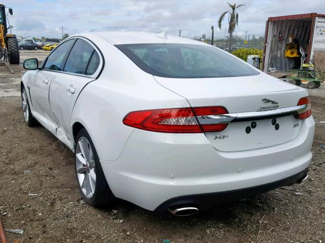 SAJWA0F75F8U88725 - 2015 JAGUAR XF 3.0 SPO WHITE photo 3