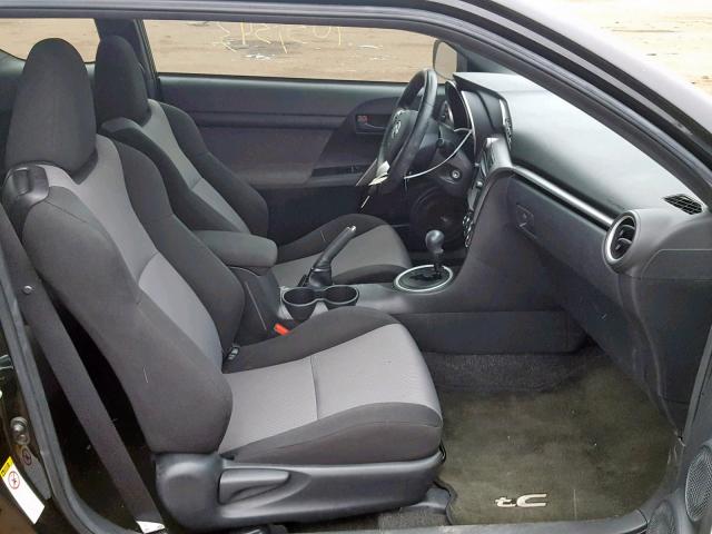 JTKJF5C72E3071367 - 2014 TOYOTA SCION TC BLACK photo 5