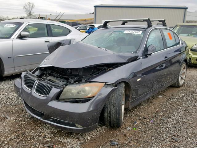 WBAVB335X6KR75589 - 2006 BMW 330 I GRAY photo 2