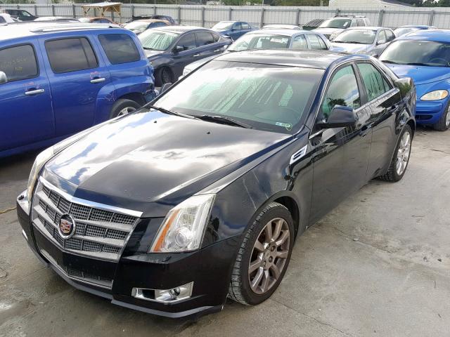 1G6DV57V180133284 - 2008 CADILLAC CTS HI FEA BLACK photo 2