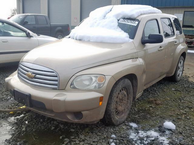 3GNDA13D38S592251 - 2008 CHEVROLET HHR LS Marrón foto 2