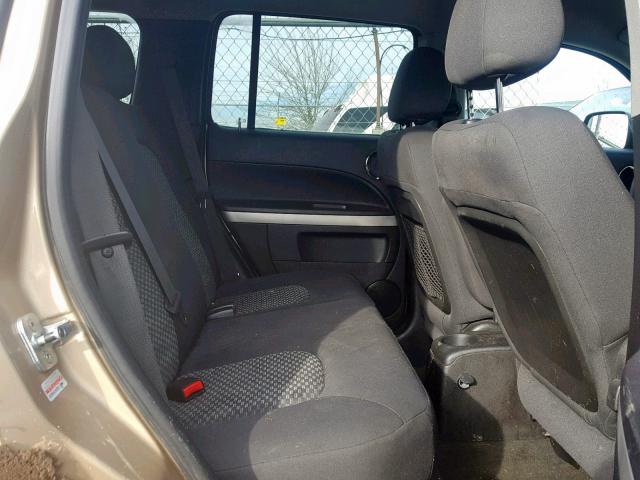 3GNDA13D38S592251 - 2008 CHEVROLET HHR LS Marrón foto 6