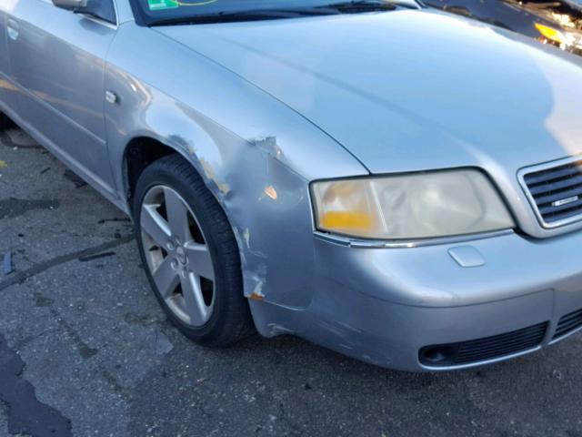 WAUDA24B0XN093621 - 1999 AUDI A6 AVANT Q SILVER photo 9