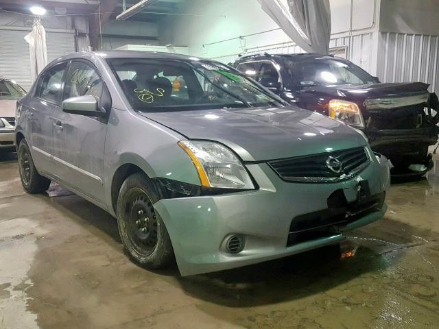 3N1AB6AP7CL711721 - 2012 NISSAN SENTRA 2.0 GRAY photo 1