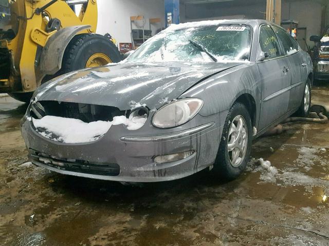 2G4WD582091147725 - 2009 BUICK LACROSSE C GRAY photo 2