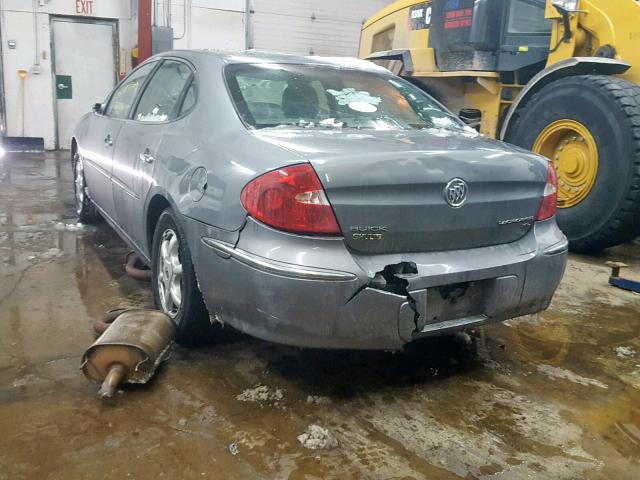 2G4WD582091147725 - 2009 BUICK LACROSSE C GRAY photo 3