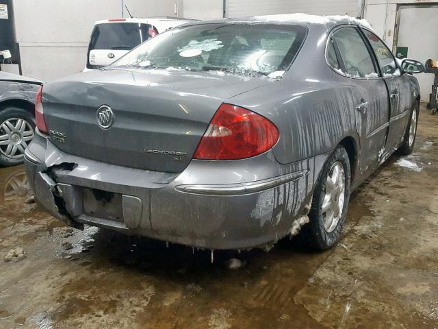 2G4WD582091147725 - 2009 BUICK LACROSSE C GRAY photo 4