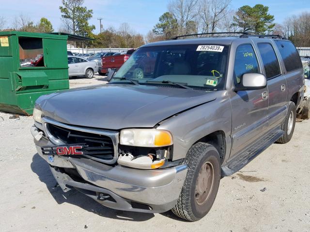 3GKEC16TX1G138778 - 2001 GMC YUKON XL C TAN photo 2