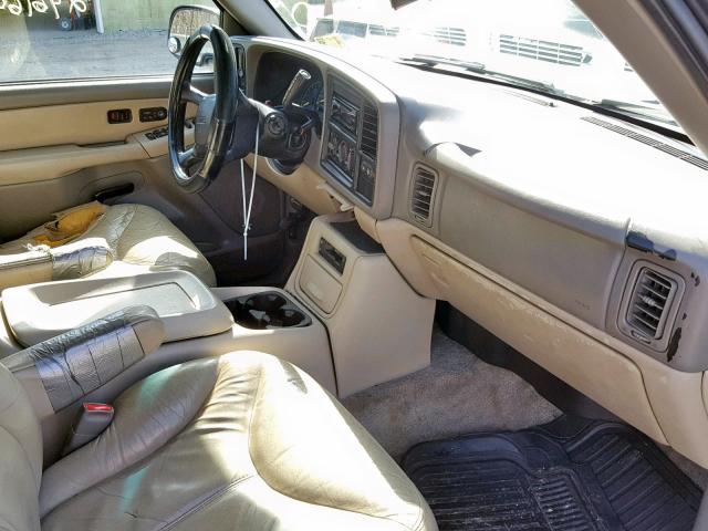 3GKEC16TX1G138778 - 2001 GMC YUKON XL C TAN photo 5