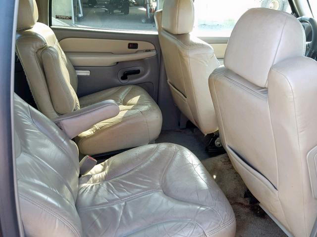 3GKEC16TX1G138778 - 2001 GMC YUKON XL C TAN photo 6