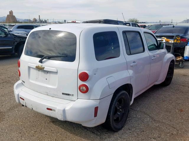 3GNBABFW3BS598178 - 2011 CHEVROLET HHR LT WHITE photo 4