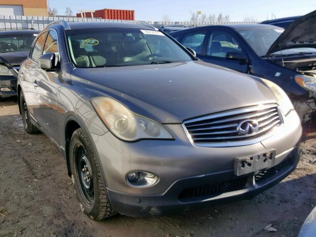 JNKAJ09F78M356215 - 2008 INFINITI EX35 BASE GRAY photo 1