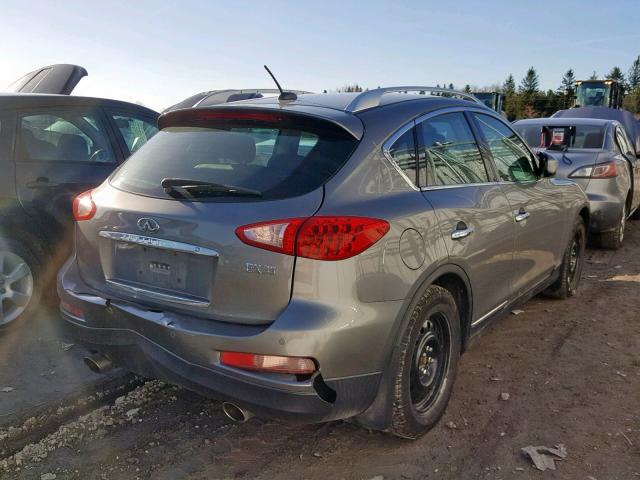 JNKAJ09F78M356215 - 2008 INFINITI EX35 BASE GRAY photo 4