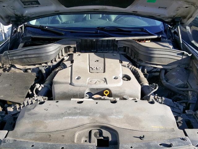 JNKAJ09F78M356215 - 2008 INFINITI EX35 BASE GRAY photo 7