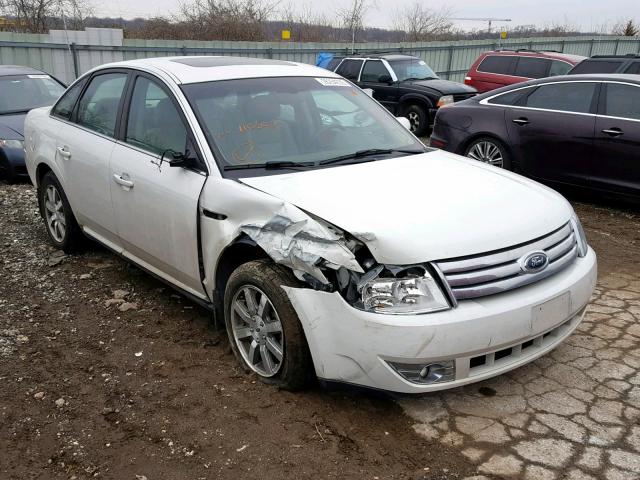 1FAHP27W39G110507 - 2009 FORD TAURUS SEL WHITE photo 1