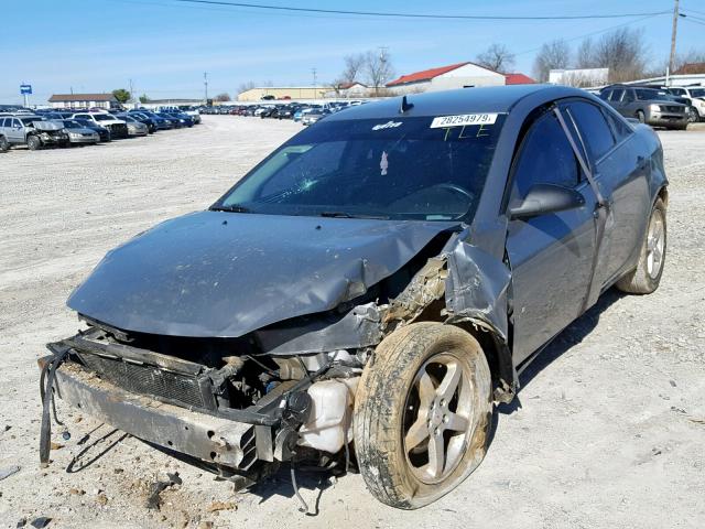 1G2ZH57N294123601 - 2009 PONTIAC G6 GT GRAY photo 2