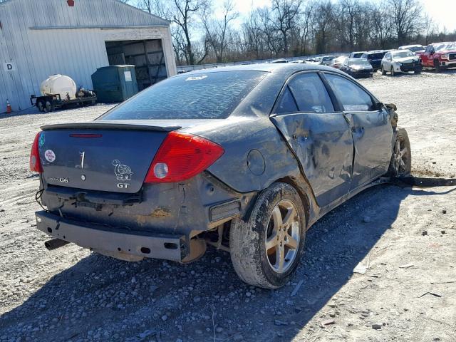 1G2ZH57N294123601 - 2009 PONTIAC G6 GT GRAY photo 4